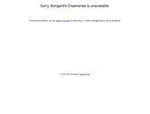 Tablet Screenshot of bongardscreameries.webplusshop.com
